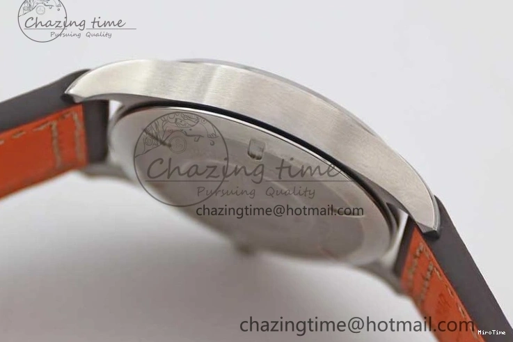 MIROTIME 1226 HighQuality Mark XVIII IW327010 SS M+F 1:1 Best Edition Brown Dial on Brown Leather Strap A 7049